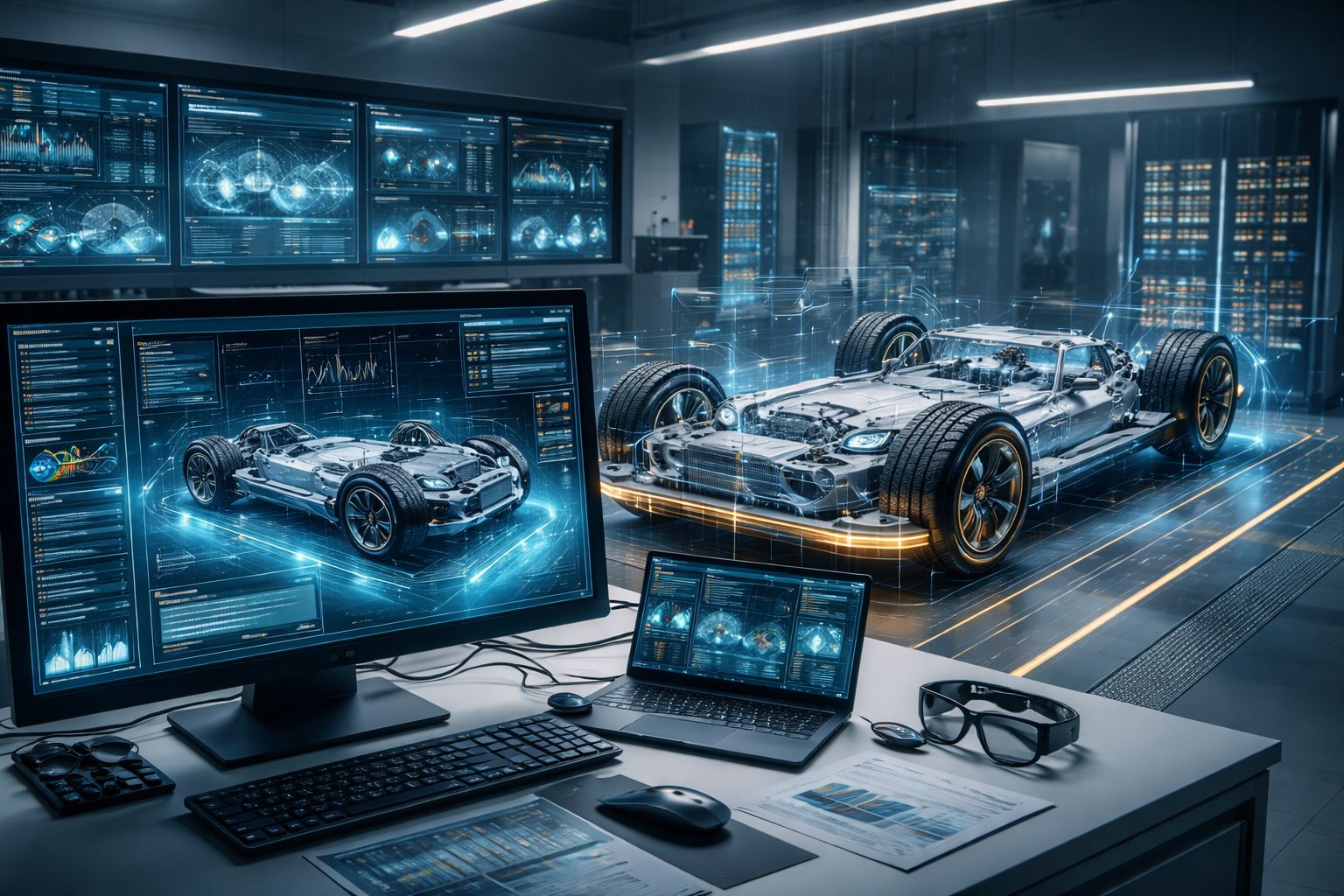 Validasi desain digital twin melalui virtual testing untuk memastikan kesiapan audit dan akurasi sistem rekayasa
